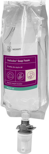 Medisept Velodes Soap Foam White Flowers 1 L - mydło w piance do systemu zamkniętego