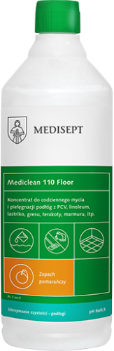 MEDISEPT Mediclean 110 Floor 1 L Pomarańcza - do mycia podłóg