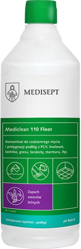 MEDISEPT Mediclean 110 Floor 1 L Owoce leśne - do mycia podłóg