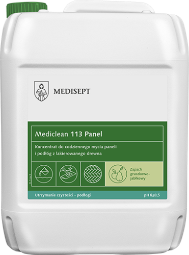 MEDISEPT Mediclean 113 Panel 5 L gruszkowo-jabłkowy - koncentrat do mycia paneli