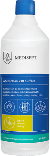 MEDISEPT Mediclean 210 Surface 1 L Zielona herbata - koncentrat do mycia powierzchni