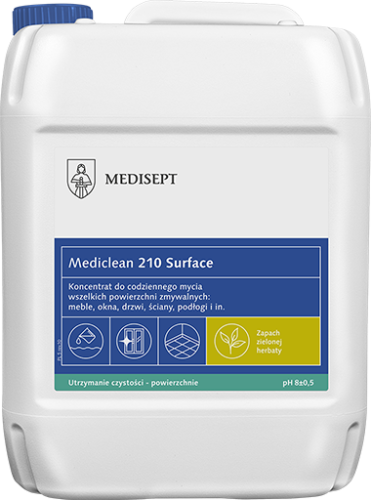 MEDISEPT Mediclean 210 Surface 5 L Zielona herbata - koncentrat do mycia powierzchni