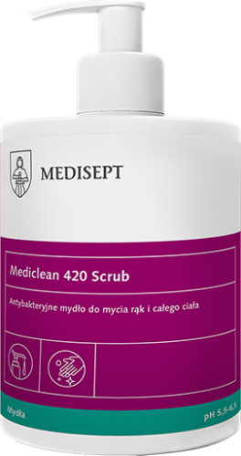 MEDISEPT Mediclean 420 Scrub 500 ml - mydło antybakteryjne (Vanessa)