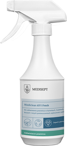 MEDISEPT Mediclean 611 Fresh Zapach pieniędzy 500 ml - odświeżacz powietrza