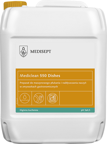 MEDISEPT Mediclean 550 Dishes 5 L - do płukania i nabłyszczania w zmywarkach