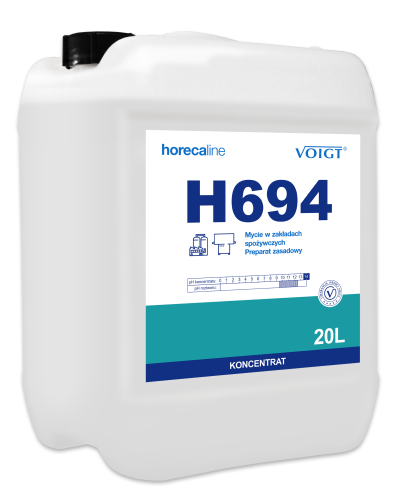 Voigt H694 20 L (WYCOFANY) - Mycie w zakładach spożywczych. Preparat zasadowy