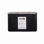 Słomki papierowe EKO 6x120 mm 250szt CZARNA