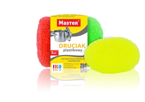 Druciak Plastikowy 3 szt Master S-089