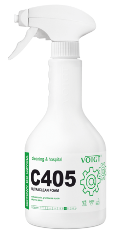 VOIGT C405 Ultra Clean Foam 600 ml (WYCOFANY) - Odtłuszczanie, gruntowne mycie, aktywna piana