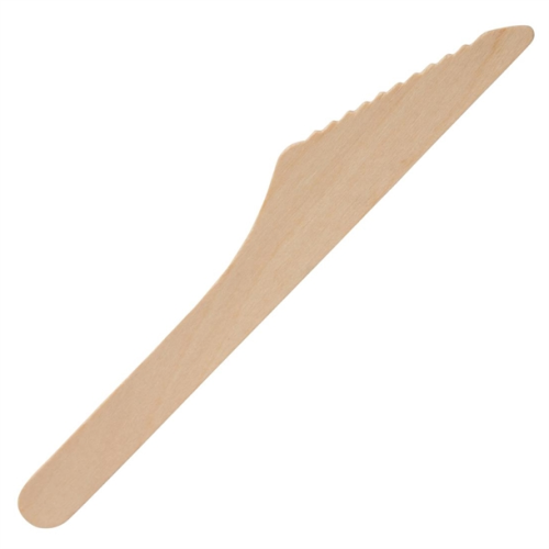 Nóż drewniany 16 cm a'100