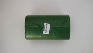 Worki na śmieci 60 L, 50 szt., ZIELONE, LDPE, 6050ZIELVP