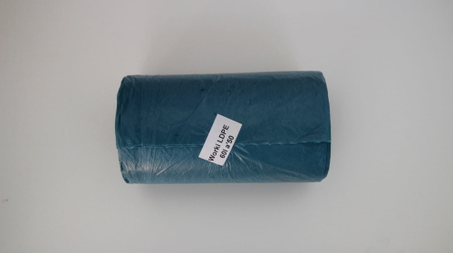 Worki na śmieci 60 L, 50 szt., NIEBIESKIE, LDPE, 6050NIEBVP