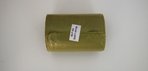 Worki na śmieci 35 L, 50 szt., ŻÓŁTE, LDPE, 3550ZOLVP