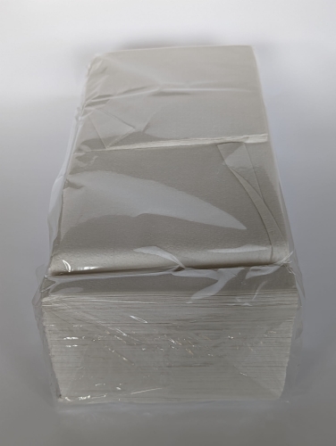 Serwetki gastronomiczne biel 80%  33x33, 1/4, 400 szt, MAKULATURA BIAŁA (MIDEL MAGAZYN)