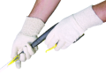 Q-SAFE QS5010-9.5 Rękawica z dzianiny typu dżersej, ciężka, rozm. 9.5  (MIDEL MAGAZYN)