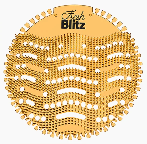 Siatka do pisuaru BLITZ WAVE 2.0, CYTRUSOWY, 1 szt (żółty)