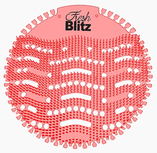 Siatka do pisuaru BLITZ WAVE 2.0, JABŁKO I CYNAMON, 1 szt (różowy)