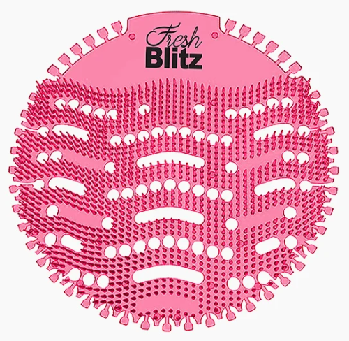 Siatka do pisuaru BLITZ WAVE 2.0, MELON I OGÓREK, 1 szt (różowy)