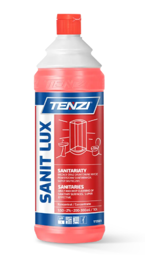 TENZI Sanit LUX 1L  - Koncentrat do czyszczenia sanitariatów armatury