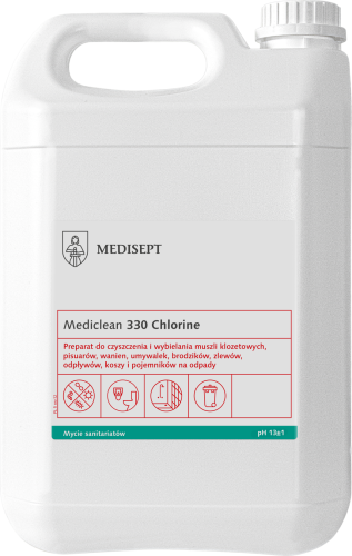 MEDISEPT Mediclean 330 Chlorine 5 L - czyszczenie i wybielanie