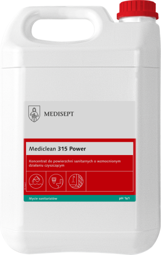 MEDISEPT Mediclean 315 Power 5 L - Koncentrat do powierzchni sanitarnych