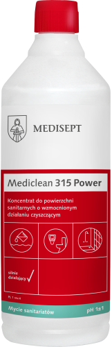 MEDISEPT Mediclean 315 Power 1 L - Koncentrat do powierzchni sanitarnych