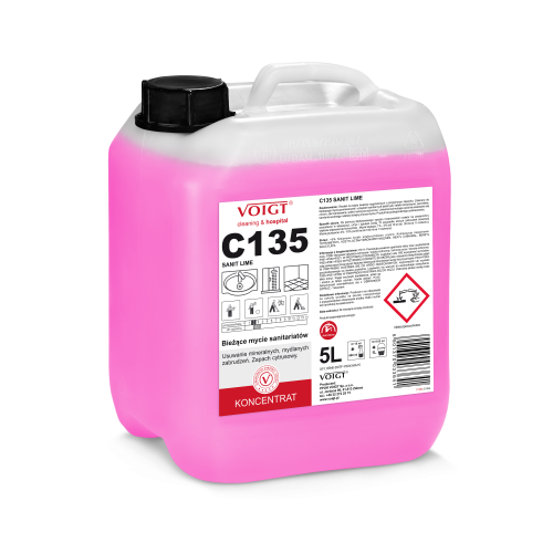 VOIGT C135 Sanit Lime 5 L - Bieżąca pielęgnacja powierzchni i urządzeń sanitarnych