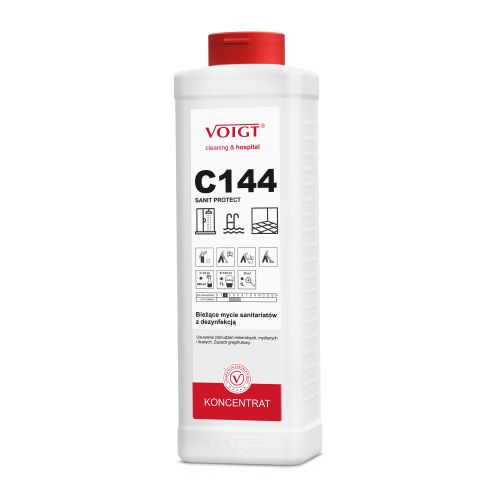 VOIGT C144 Sanit PROTECT 1 L - Bieżące mycie sanitariatów z dezynfekcją