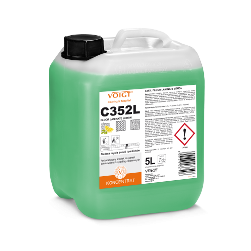 VOIGT C352L Floor Laminate LEMON 5 L - Bieżące mycie paneli i parkietów o zapachu CYTRYNY