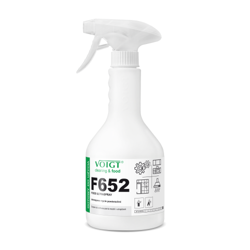VOIGT F652 FOOD ULTRASPRAY 600 ml (ZASTĘPUJE C405/H652 600 ML) - Intensywne mycie powierzchni w przemyśle spożywczym