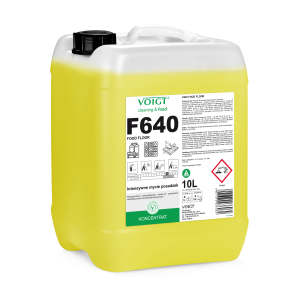 VOIGT F640 FOOD FLOOR  10 L (ZASTĘPUJE H640 10L) - Intensywne mycie posadzek w przemyśle spożywczym