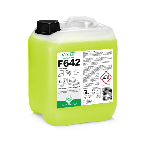 VOIGT F642 FOOD ULTRA 5 L (ZASTĘPUJE H642 5L) - Gruntowne mycie powierzchni