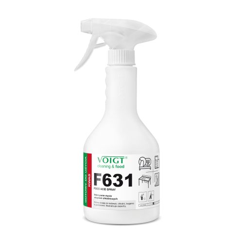 VOIGT F631 FOOD ACID SPRAY 600 ml (ZASTĘPUJE H631 600ML ) - Intensywne mycie urządzeń chłodniczych