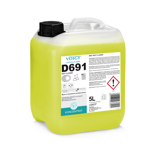 VOIGT D691 SOFT CLASSIC 5 L (ZASTĘPUJE H691 5L) - Mycie w zmywarkach profesjonalnych