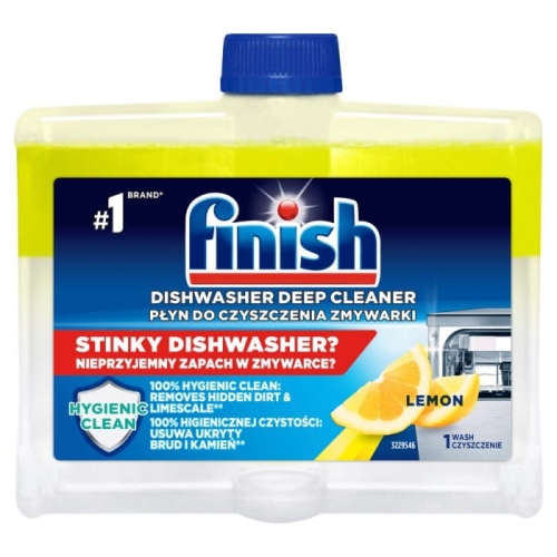 FINISH Płyn Do Czyszczenia Zmywarki LEMON 250 ml