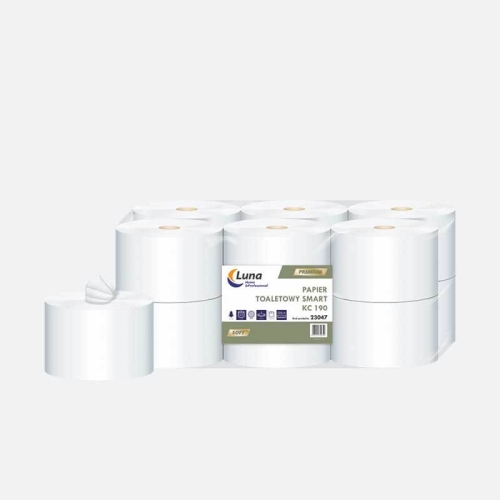 DGA Papier toaletowy a'12 Smart KC190 celuloza 2 warstwy, 12szt, 190M, 23047