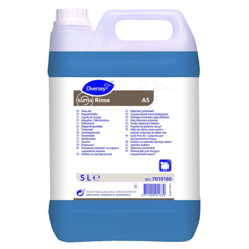 DIVERSEY Suma Rinse A5 5L - Preparat do maszynowego płukania naczyń