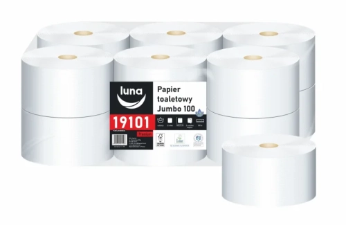 Papier Jumbo, 12 szt, 100 m biały, DGA, 19101