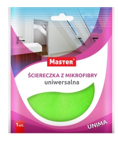 Ściereczka uniwersalna z mikrofibry 30x30 cm Master S-037
