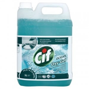 CIF Płyn do mycia podłóg 5 L - Professional Oxygel Ocean (MIDEL MAGAZYN)